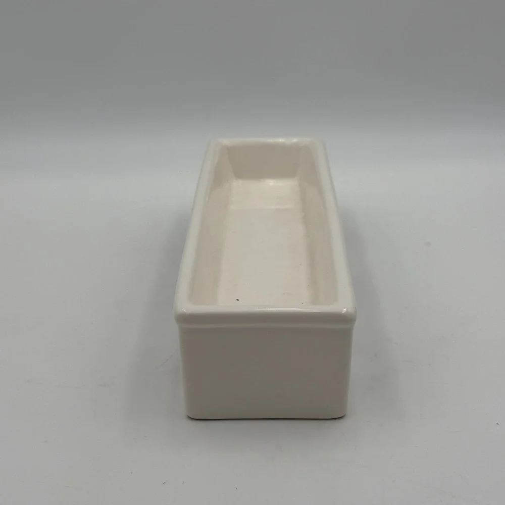 Vintage House of Lloyd 1988 Bear and Goose Ceramic Rectangular Planter Tray